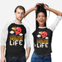 Enjoy Your Mediocre Life-Unisex-Baseball-Tee-NemiMakeit