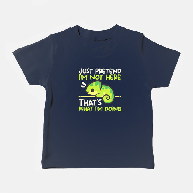 Chameleon Not Here-Baby-Basic-Tee-NemiMakeit