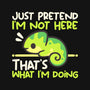 Chameleon Not Here-Unisex-Pullover-Sweatshirt-NemiMakeit