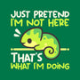 Chameleon Not Here-Unisex-Pullover-Sweatshirt-NemiMakeit