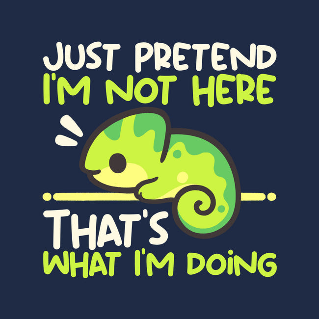 Chameleon Not Here-None-Drawstring-Bag-NemiMakeit
