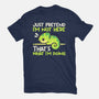 Chameleon Not Here-Mens-Basic-Tee-NemiMakeit