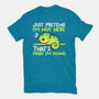 Chameleon Not Here-Mens-Basic-Tee-NemiMakeit