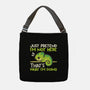 Chameleon Not Here-None-Adjustable Tote-Bag-NemiMakeit