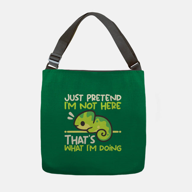 Chameleon Not Here-None-Adjustable Tote-Bag-NemiMakeit