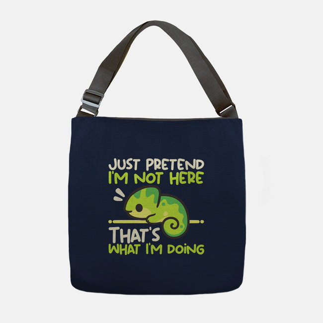 Chameleon Not Here-None-Adjustable Tote-Bag-NemiMakeit