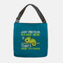 Chameleon Not Here-None-Adjustable Tote-Bag-NemiMakeit