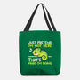 Chameleon Not Here-None-Basic Tote-Bag-NemiMakeit
