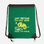 Chameleon Not Here-None-Drawstring-Bag-NemiMakeit