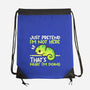 Chameleon Not Here-None-Drawstring-Bag-NemiMakeit