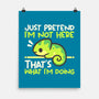 Chameleon Not Here-None-Matte-Poster-NemiMakeit