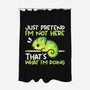 Chameleon Not Here-None-Polyester-Shower Curtain-NemiMakeit