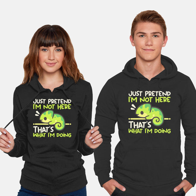 Chameleon Not Here-Unisex-Pullover-Sweatshirt-NemiMakeit