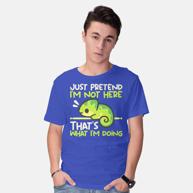 Chameleon Not Here-Mens-Basic-Tee-NemiMakeit