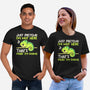 Chameleon Not Here-Unisex-Basic-Tee-NemiMakeit
