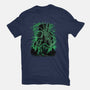 Last Ronin Shadow Line-Art-Womens-Fitted-Tee-Astrobot Invention