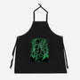 Last Ronin Shadow Line-Art-Unisex-Kitchen-Apron-Astrobot Invention