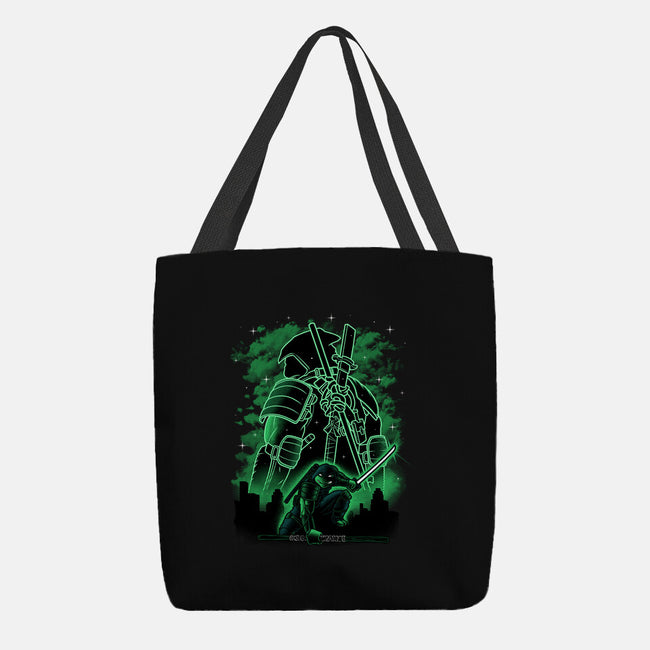 Last Ronin Shadow Line-Art-None-Basic Tote-Bag-Astrobot Invention