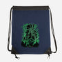 Last Ronin Shadow Line-Art-None-Drawstring-Bag-Astrobot Invention
