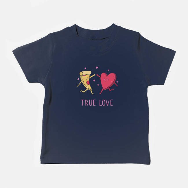 True Pizza Love-Baby-Basic-Tee-brunopires