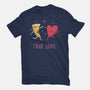 True Pizza Love-Womens-Basic-Tee-brunopires