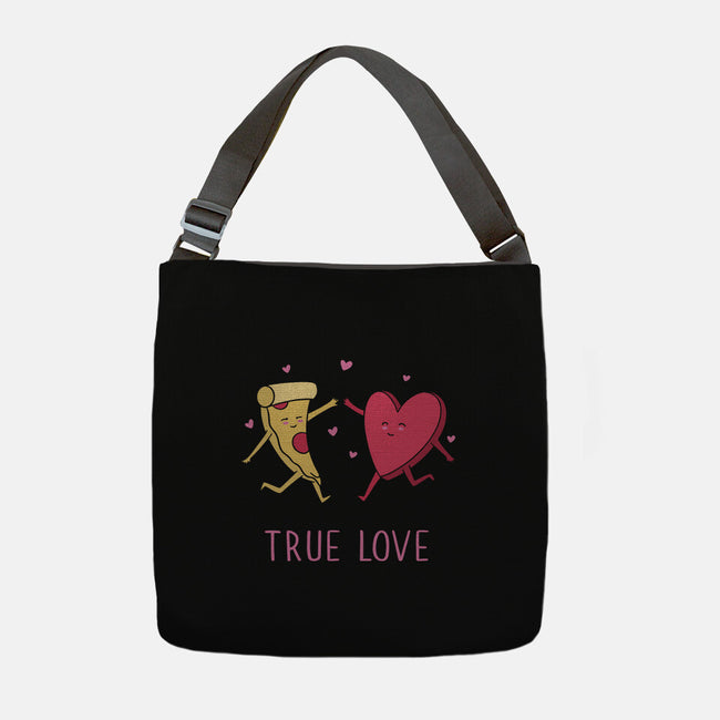 True Pizza Love-None-Adjustable Tote-Bag-brunopires