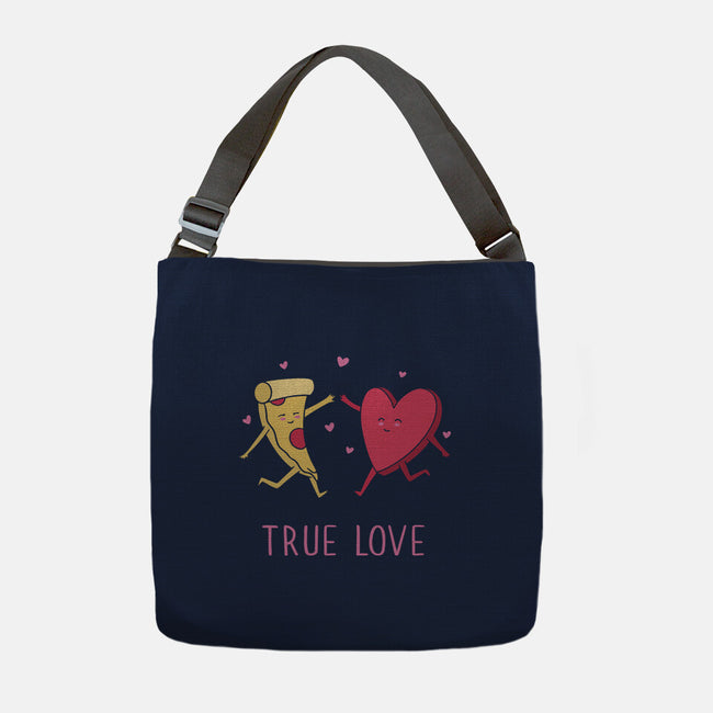 True Pizza Love-None-Adjustable Tote-Bag-brunopires
