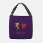 True Pizza Love-None-Adjustable Tote-Bag-brunopires