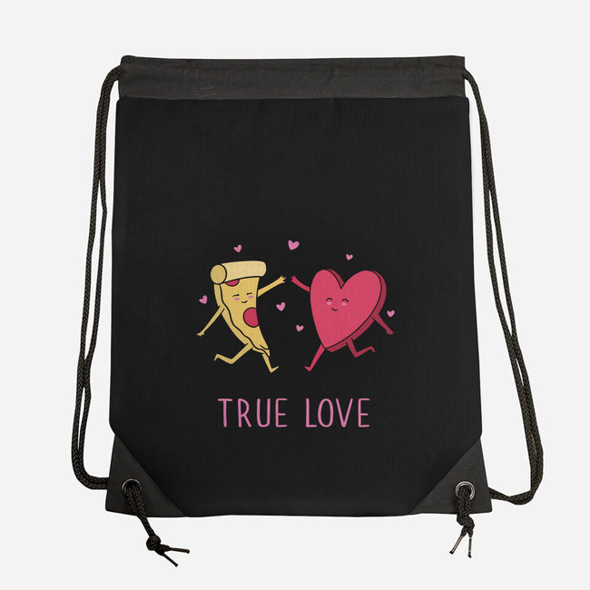 True Pizza Love-None-Drawstring-Bag-brunopires