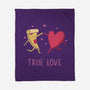 True Pizza Love-None-Fleece-Blanket-brunopires