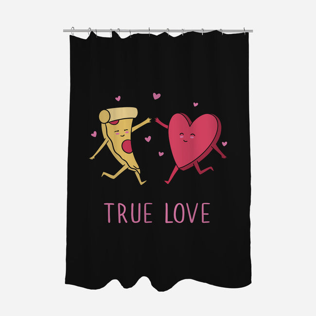 True Pizza Love-None-Polyester-Shower Curtain-brunopires