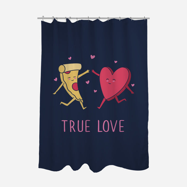 True Pizza Love-None-Polyester-Shower Curtain-brunopires