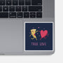 True Pizza Love-None-Glossy-Sticker-brunopires