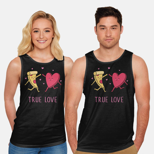 True Pizza Love-Unisex-Basic-Tank-brunopires