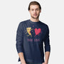 True Pizza Love-Mens-Long Sleeved-Tee-brunopires