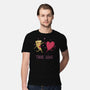 True Pizza Love-Mens-Premium-Tee-brunopires