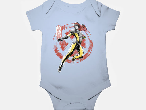 Psychic Phoenix Sumi-E