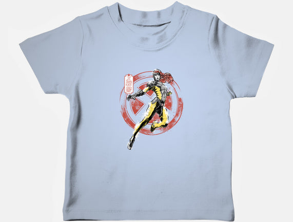 Psychic Phoenix Sumi-E