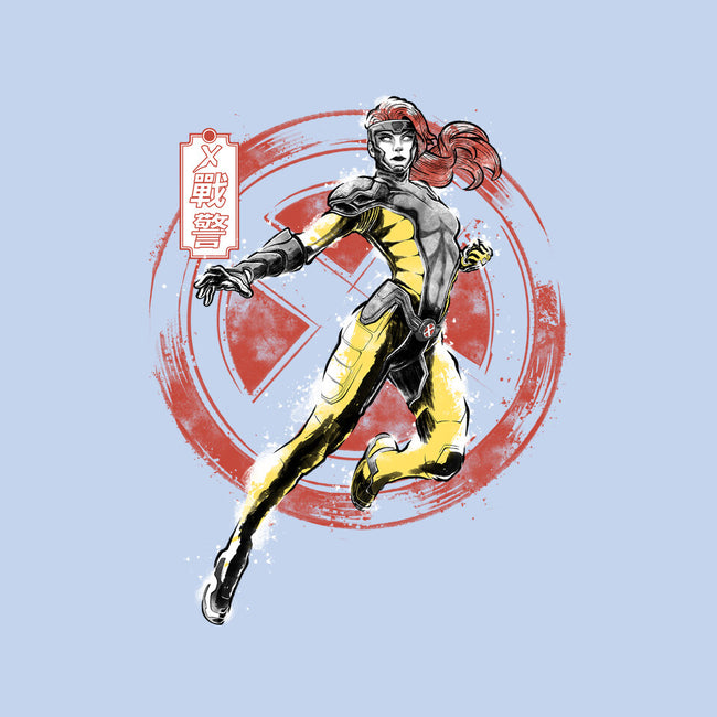 Psychic Phoenix Sumi-E-Mens-Long Sleeved-Tee-Astrobot Invention