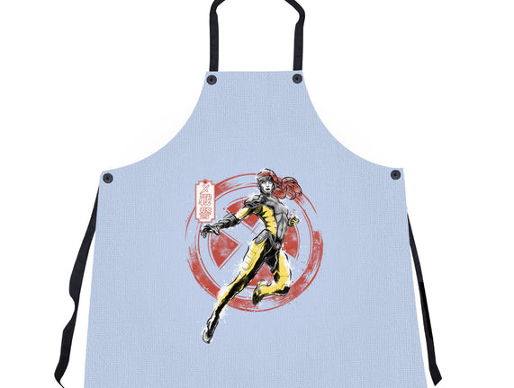 Psychic Phoenix Sumi-E