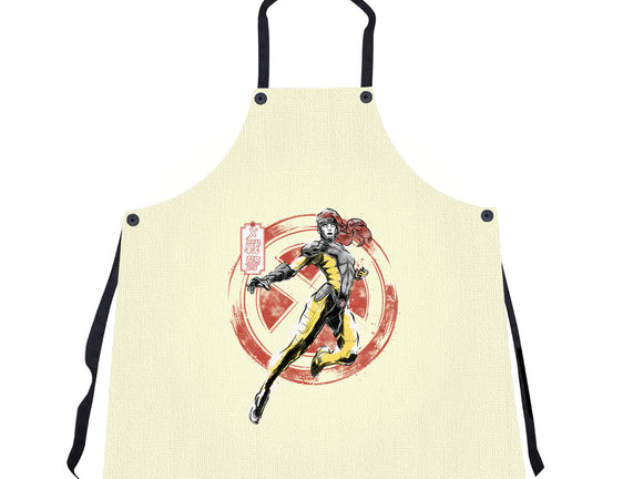 Psychic Phoenix Sumi-E