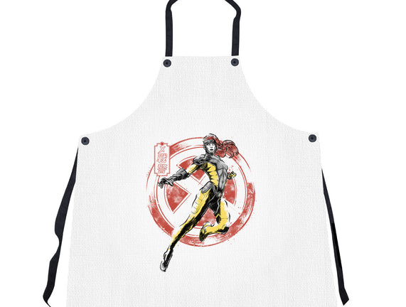 Psychic Phoenix Sumi-E