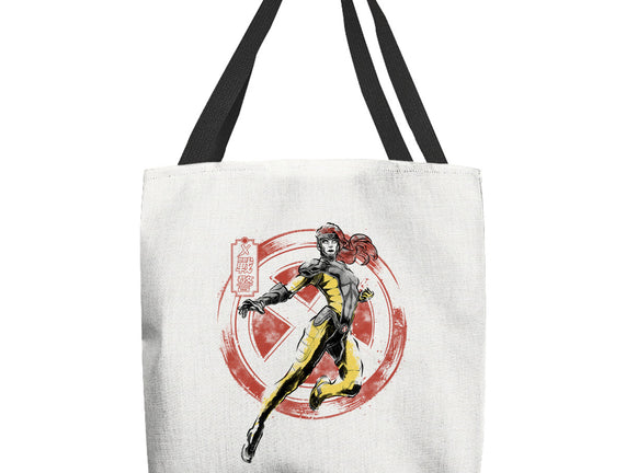 Psychic Phoenix Sumi-E