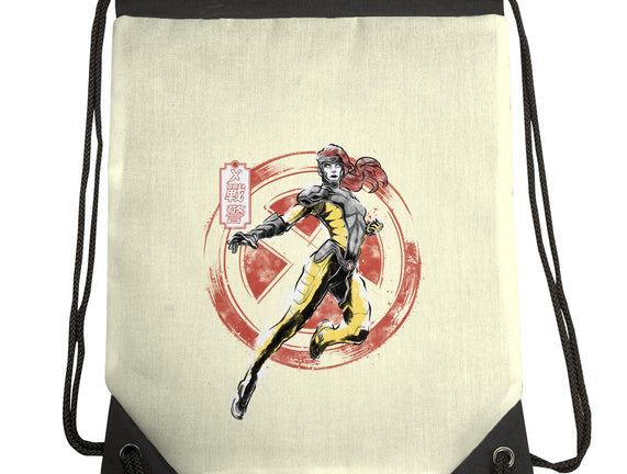 Psychic Phoenix Sumi-E