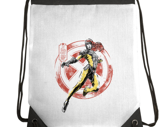 Psychic Phoenix Sumi-E