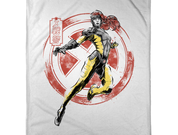 Psychic Phoenix Sumi-E