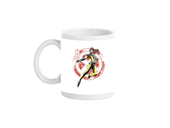 Psychic Phoenix Sumi-E