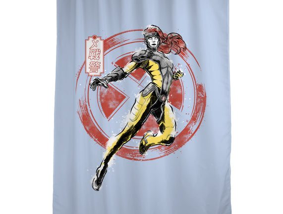 Psychic Phoenix Sumi-E