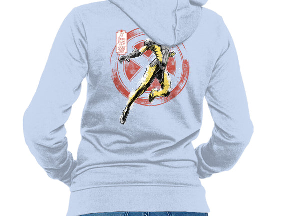 Psychic Phoenix Sumi-E