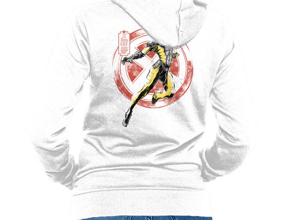 Psychic Phoenix Sumi-E